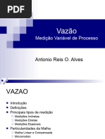 Vazão: Medição Variável de Processo