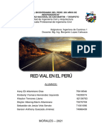 Primer Trabajo de Caminos I (Red Vial en El Perú)