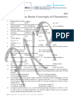 Some Basic Conceptes of Chemistry