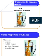 10.4 Properties of Alkanes: Publishing As Benjamin Cummings