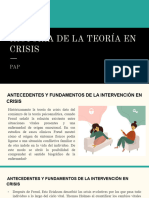 Historia de La Teoría en Crisis