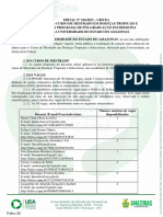 Edital de Selecao n.106 2023 Mestrado em Doencas Tropicais Infecciosas