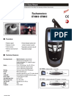 Tachometers: CT 100 O - CT100 C