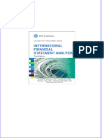 (PDF Download) International Financial Statement Analysis 3rd Edition Fulll Chapter