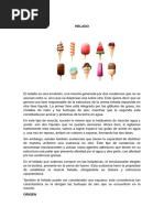 Helados Informe