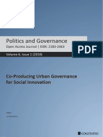 Co-Producing Urban Governance For Social Innovation