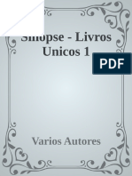 Sinopse Livros Unicos 1 Varios Autores