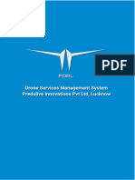 Predulive Innovations PVT LTD Drone Service Management System Proposal v1.0