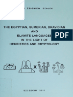 The Egyptian, Sumerian, Dravidian and Elamite Languages in - Szałek, Benon Zbigniew