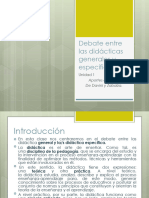 U1-Clase3-Debate Entre Las Didácticas Generales y Específicas