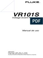 FLUKE vr101s Manual