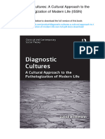 Diagnostic Cultures: A Cultural Approach To The Pathologization of Modern Life (ISSN) - , 978-1472413192