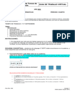 Guia de Trabajo Virtual Math 4P