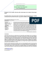 2023 The Impact of Service Quality, Ticket Price Policy and Passenger Trust On Airport Train Passenger Loyalty