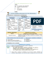 Sesión de Aprendizaje 27-04-23