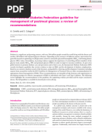 Diabetic Medicine - 2008 - Ceriello - International Diabetes Federation Guideline For Management of Postmeal Glucose A