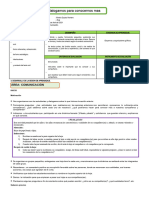 3° - GRADO - COMUNICACION SESION Dialogamos para Conocernos Mas