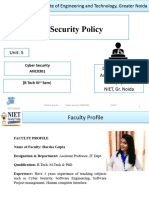 Unit5 - CS Security Policy