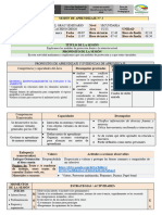 FORMATO Sesión de Aprendizaje - UGEL PADRE ABAD - 2024 CCSS 4° EDA 3 Semana 4