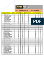 11th Ramanujan Batch Combine Quiz-05 02.08.2024