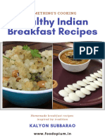 Healthy Indian Breakfast Recipes