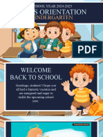 Back To School Orientation