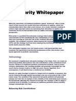 Risk Parity - White Paper Wealthfront