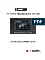 Ipecs - Nms User Guide