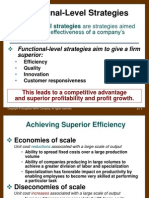 Building Competitve Strategy Through Functional Level Strategy-Revised