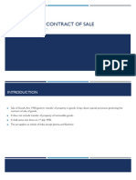 CHP 1 Formation of Contract of Sale