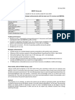 MONY Group - Interim 2024 Results Statement - 22nd July