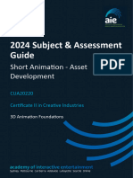 2024 Subject and Assessment Guide - Short Animation - Asset Development