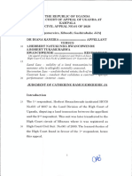 Kanzira V Natukunda Rwanchwende and Another (Civil Appeal 81 of 2020) 2023 UGCA 286 (2 November 2023)