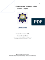 CC Lab Manual CS 20