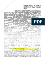 Escritura Publica de Compra e Venda Comprador Convivente em Uniao Estavel