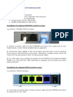 Pap2t Alarm Installation&Provisioningguide