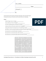 P Science 4 Language Worksheets Unit 2