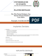 Clase 1 Implantes Dentales