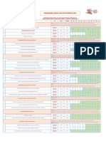 Calendarizacion Anual 2023, Plantel Compostela