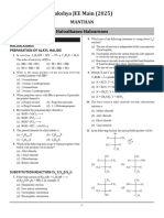 Haloalkene & Halarene JEE Main Practice Sheet