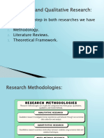 Quantitative Qualtitative Research