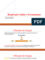 Respiração e Fermentação