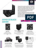 Product Sheet - Hyper 212 Black Edition With LGA1700 (2022 Updated)