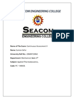 SUMAN SAFUI - PC-ME 401 - Applied Thermodynamics - CA II