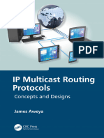 IP Multicast Routing Protocols - Concepts and Designs 1st Edition by James Aweya