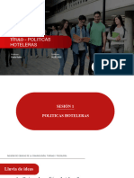 PPT2 - Politicas Hoteleras