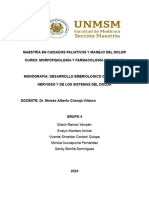 Desarrollo Embriologico Del Sistema Nervioso y de Los Sistemas Del Dolor (1) Grupo 4