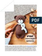 Urso Receita de Amigurumi Gratis