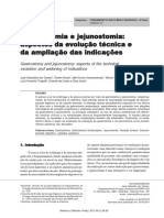 Gastrostomia e Jejunostomia Atual