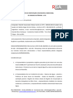 Minuta Reserva de Unidade Autonoma - Marcilio Vasconcelos